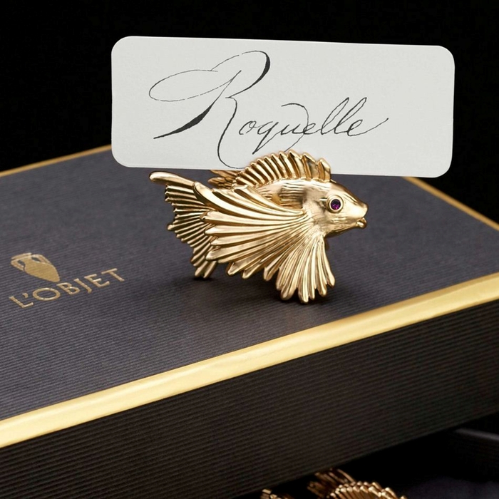 Набор из 6 держателей для карточек "Рыбка" серии Spice Jewels