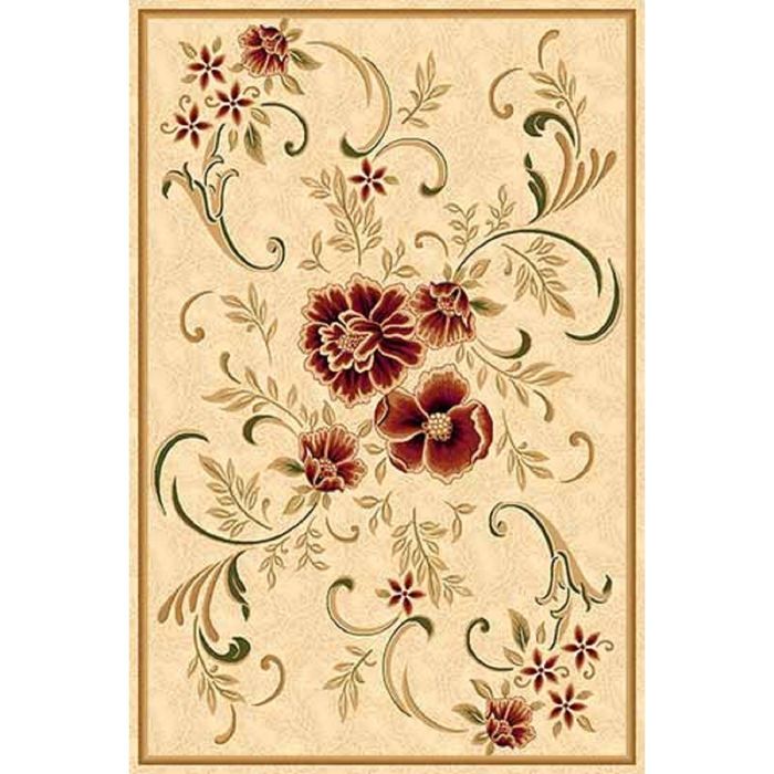 Ковер Heat-set DA VINCI CM 14, 1*3 м, прямоугольный, CREAM