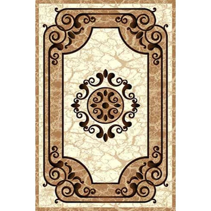 Ковёр Карвинг Фризе VISION DELUXE d045, 1*2 м, прямоугольный, CREAM