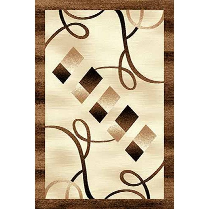 Ковёр Карвинг Фризе VISION DELUXE d054, 1*2 м, прямоугольный, BEIGE