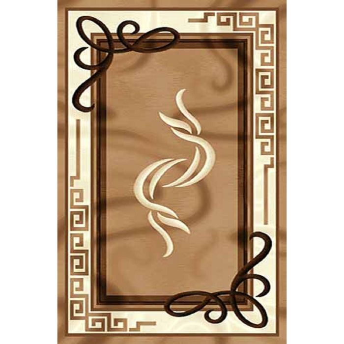 Ковёр Карвинг Фризе VISION DELUXE d055, 0,6*1,1 м, прямоугольный, BEIGE