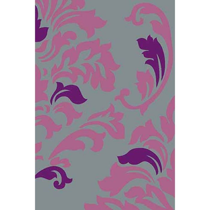 Ковёр Фризе ПП SUNRISE v812, 2*5,5 м, прямоугольный, GRAY-LILAC