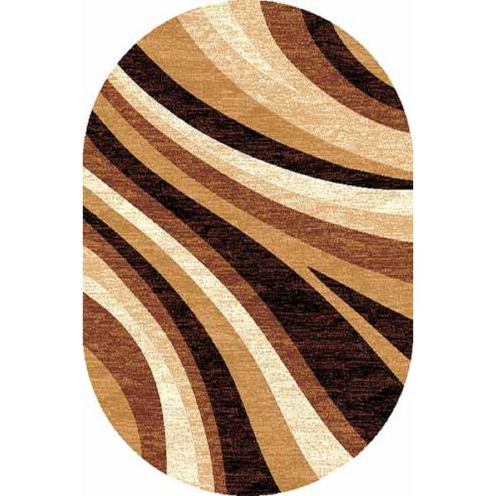 Ковёр БЦФ ПП LAGUNA d234, 1,5*1,9 м, овал, BEIGE