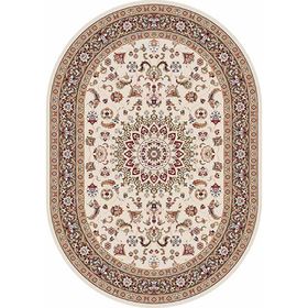 

Ковёр овальный Shahreza d210, размер 120 х 170 см, цвет cream-brown