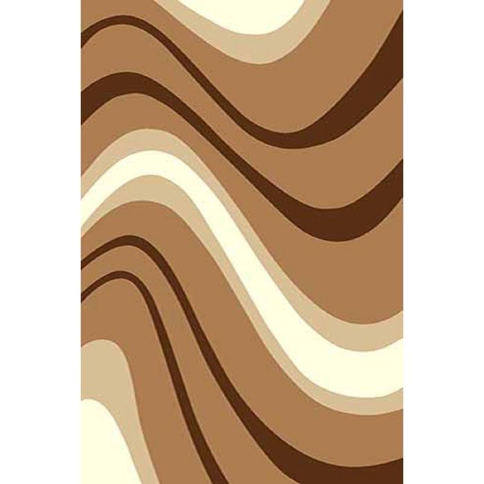 Ковёр Карвинг Фризе VISION DELUXE v802, 1*3 м, прямоугольный, MUSTARD