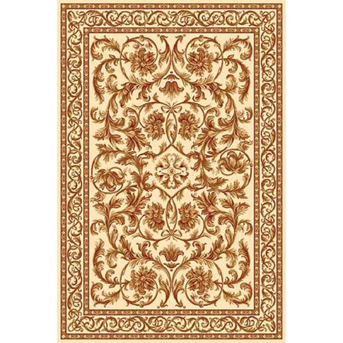 Ковер Heat-set DA VINCI d126, 2,5*5 м, прямоугольный, CREAM 2