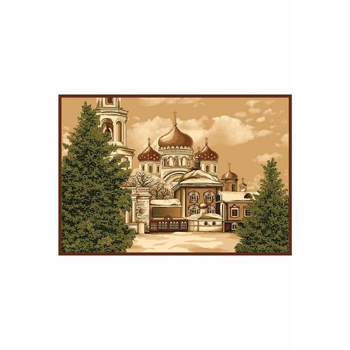 Ковер Heat-set DA VINCI LAVR, 1,6*2,3 м, прямоугольный, BROWN