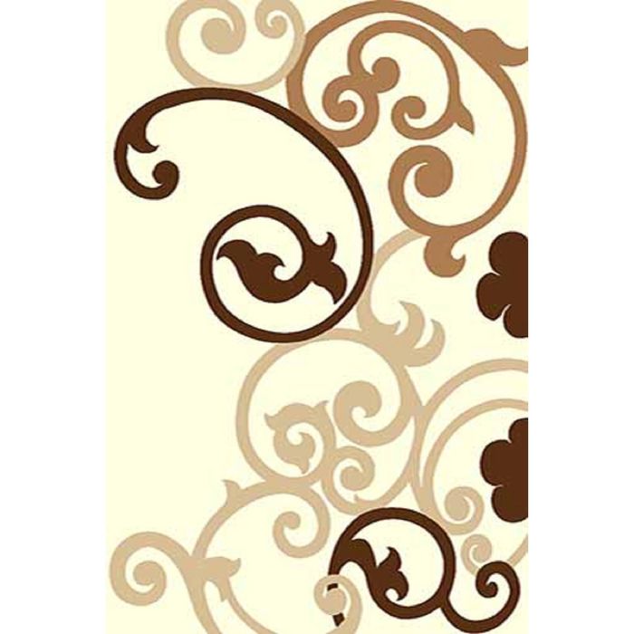 Ковёр Карвинг Фризе VISION DELUXE v805, 1,5*5 м, прямоугольный, CREAM