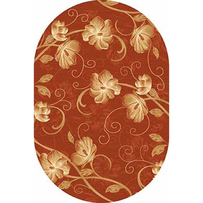 Ковёр Карвинг Хит-сет KAMEA 1059, 0,8*1,5 м, овал, TERRA