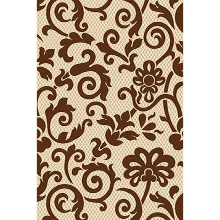 Ковёр Фризе ПП SUNRISE v824, 0,8*1,5 м, прямоугольный, BEIGE