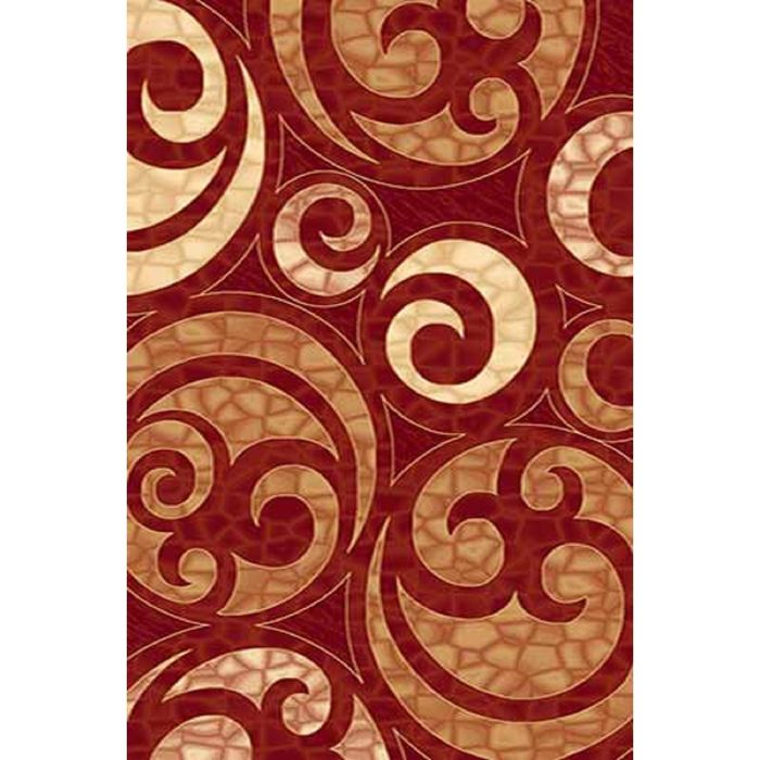 Ковёр Карвинг Хит-сет KAMEA 1068, 2,5*3,5 м, прямоугольный, RED