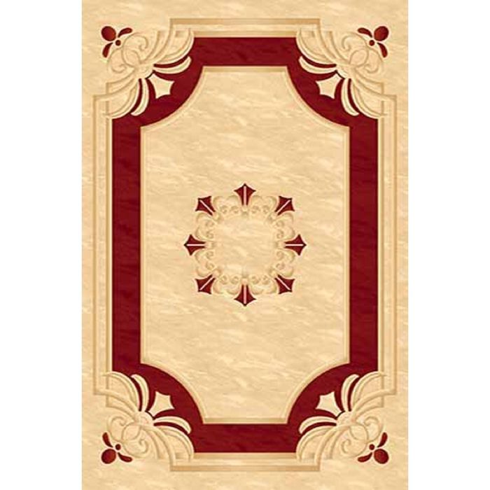 Ковёр Карвинг Хит-сет KAMEA 5333, 3*4 м, прямоугольный, CREAM-RED