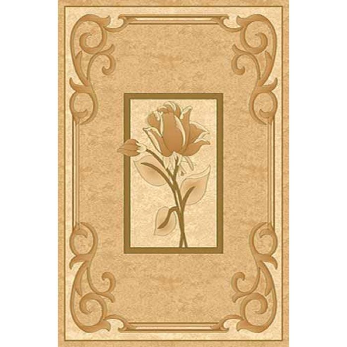 Ковёр Карвинг Хит-сет KAMEA 5435, 0,8*1,5 м, прямоугольный, BEIGE