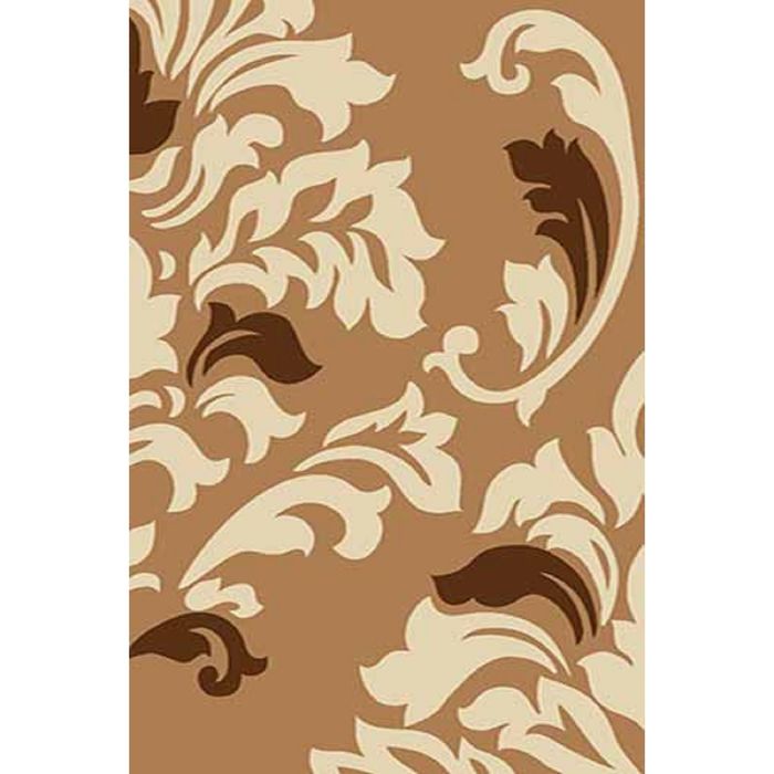 Ковёр Карвинг Фризе VISION DELUXE v812, 2*4,5 м, прямоугольный, MUSTARD