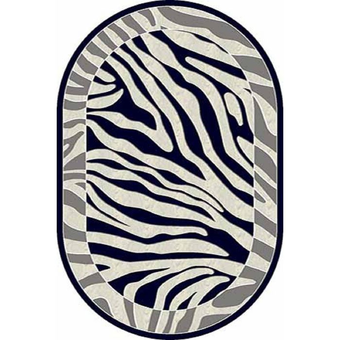 Ковёр Карвинг Хит-сет MEGA CARVING 8316, 2,5*4 м, овал, BLACK