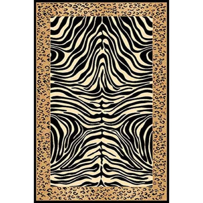 Ковёр Хит-Сет ПП VALENCIA d079, 2*4,5 м, прямоугольный, BLACK