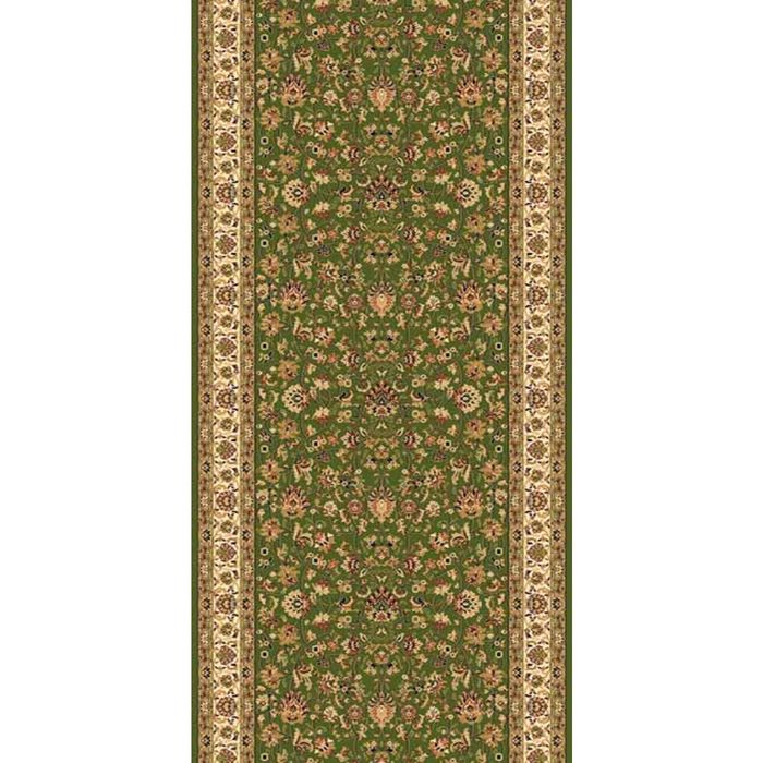 Ковёр Heat-set IZMIR 5471, 1*25 м, дорожка, GREEN