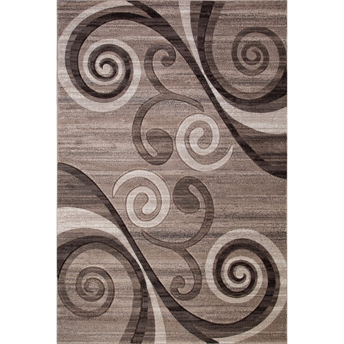 Ковёр Карвинг Хит-сет MEGA CARVING d263, 1*3 м, прямоугольный, LIGHT BEIGE