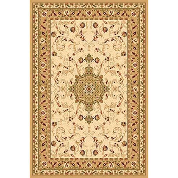 Ковёр Хит-Сет ПП VALENCIA d115, 1*3 м, прямоугольный, CREAM