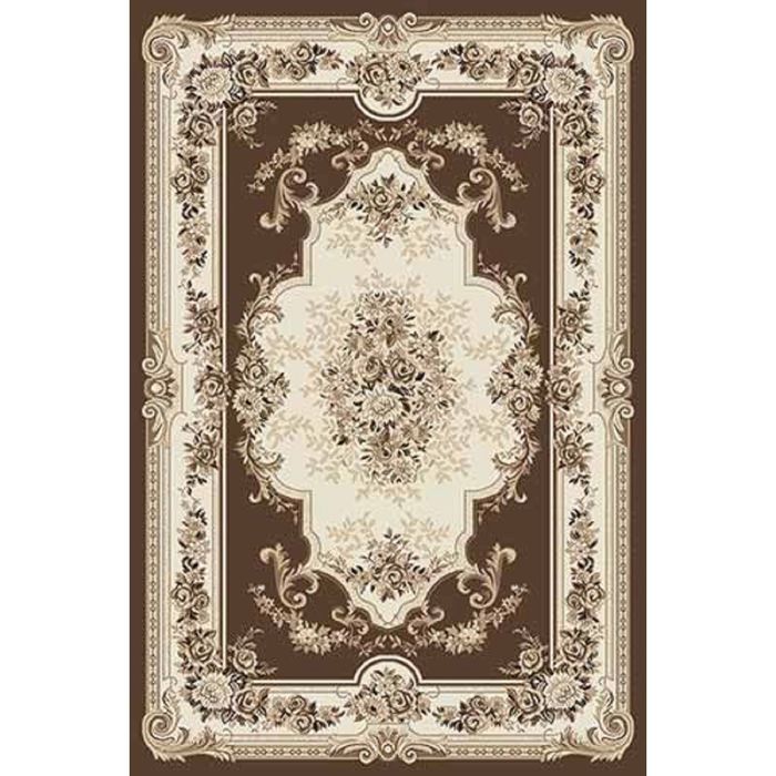 Ковёр Хит-Сет ПП VALENCIA DELUXE 4015, 2*5 м, прямоугольный, BROWN