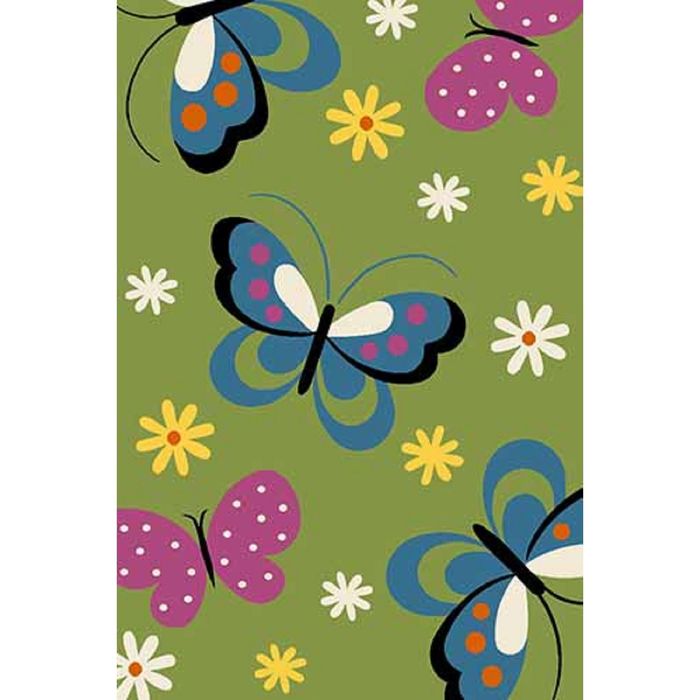 Ковер Fraise CRYSTAL 0772, 0,8*1,5 м, прямоугольный, GREEN