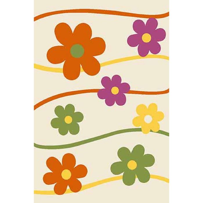 Ковер Fraise CRYSTAL 1021, 0,8*1,5 м, прямоугольный, CREAM