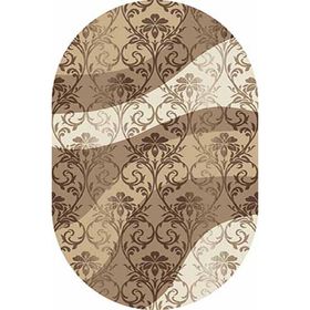 

Ковёр овальный Mega Carving d268, размер 200 х 300 см, цвет beige