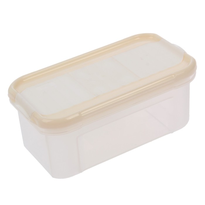 Банка для сыпучих продуктов 500 мл с дозатором Krupa, цвет МИКС