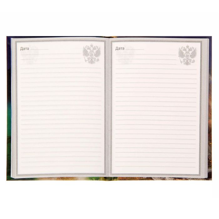Ежедневник "ВДВ", А6, твёрдая обложка, 80 листов