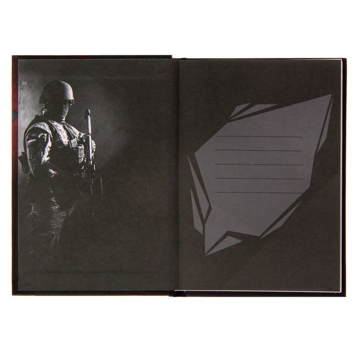 Ежедневник "ФСБ", А6, твёрдая обложка, 80 листов