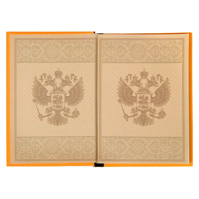 Ежедневник "Государственная служба", А6, твёрдая обложка, 80 листов