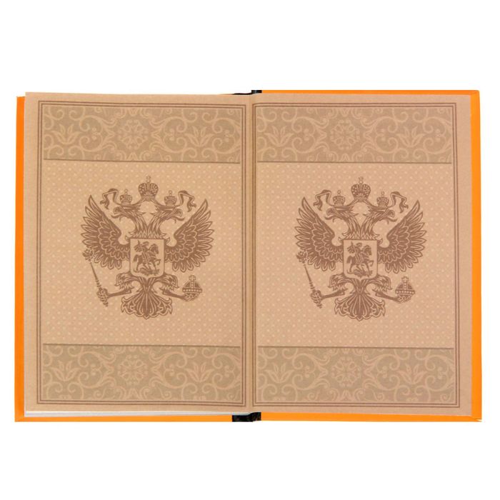 Ежедневник "Государственная служба", А6, твёрдая обложка, 80 листов