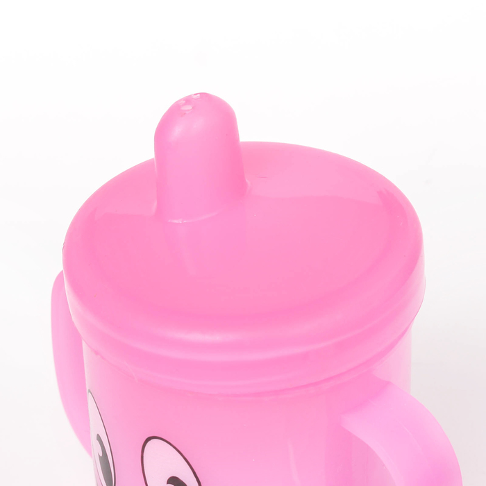 Поильник с твёрдым носиком, 150 мл, от 6 мес., цвета МИКС