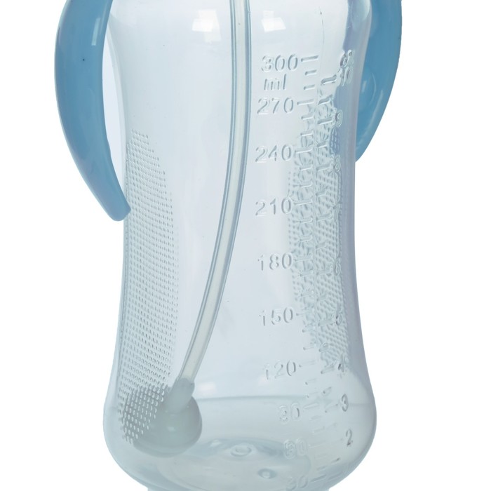 Бутылочка для кормления антиколиковая, с ручками, 300 мл, от 0 мес., цвета МИКС