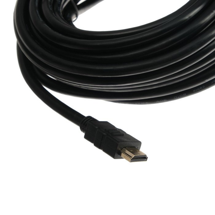 Кабель HDMI-HDMI Gembird Cablexpert, v 1.4, 10 м, 19/19 M, экранировка, черный