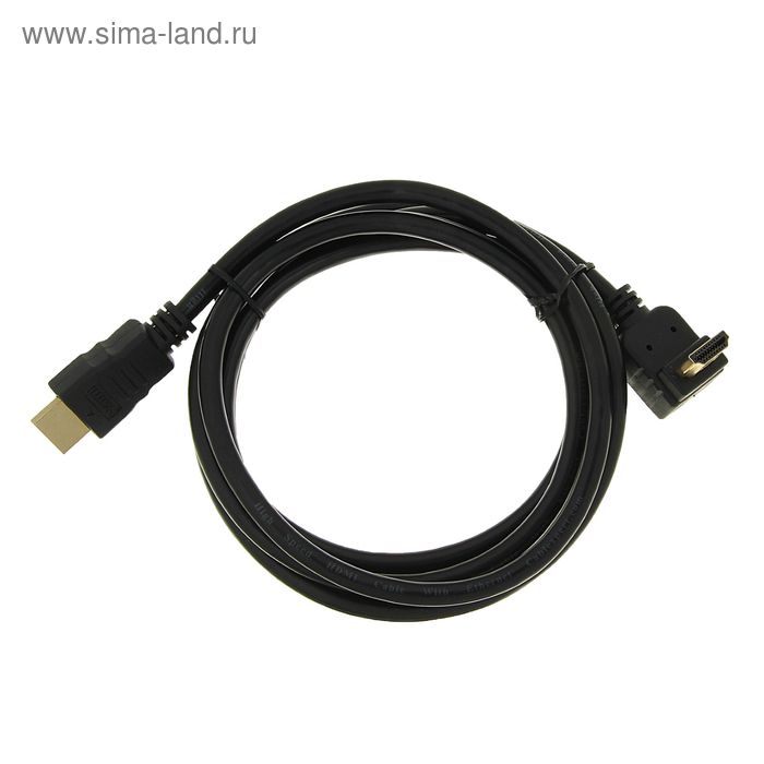 Купить Кабель видео Cablexpert CC-HDMI490-6, HDMI(m)-HDMI(m), ver 1.4, угловой, 1.8 м, черный сейчас Кабель видео Cablexpert CC-HDMI490-6, HDMI(m)-HDMI(m), ver 1.4, угловой, 1.8 м, черный