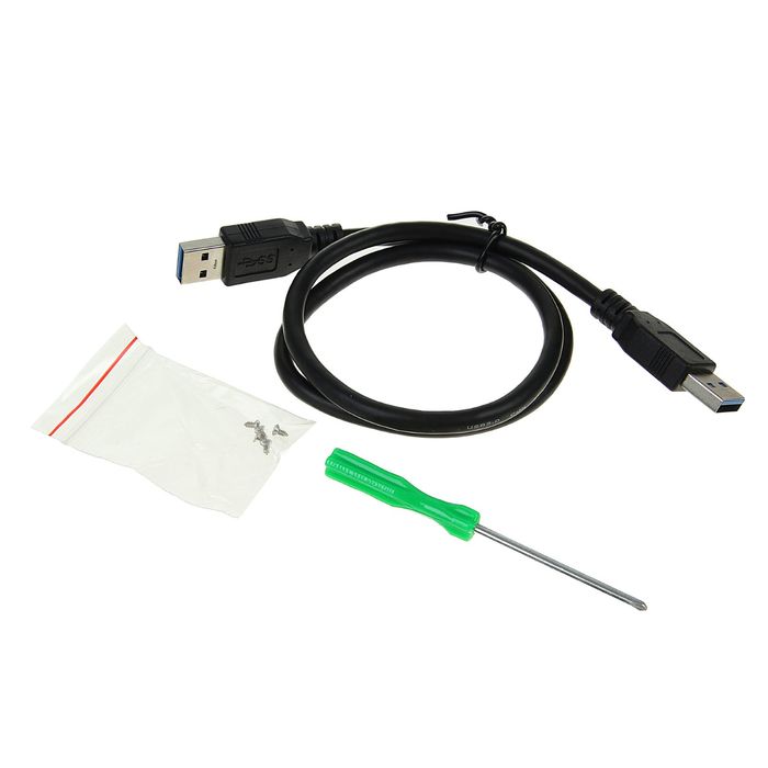 Внешний корпус Gembird EE2-U3S-2-S, 2.5", USB 3.0, SATA, металл, цвет серебро