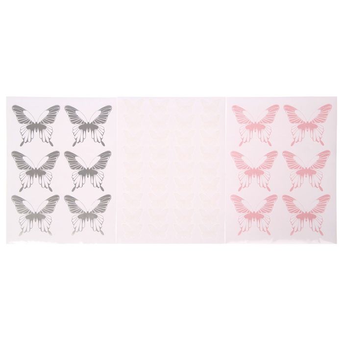 Набор интерьерных наклеек «Розовые сны», 21 х 29,5 см