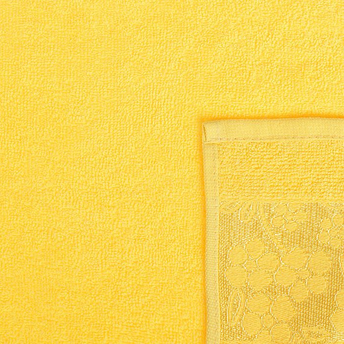 Полотенце махровое Fiesta Elara 30х50 см желтый 400гр/м, хлопок 100%