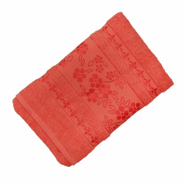 Полотенце махровое Fiesta Elara 50х90 см оранжевый 400гр/м, хлопок 100%