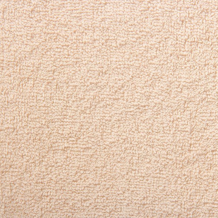 Полотенце махровое банное Fiesta Kvadrro, размер 70х130 см, цвет шампань, 380 г/м2