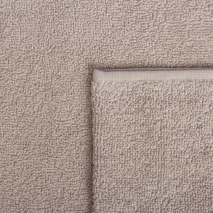 Полотенце махровое банное Fiesta Kvadrro, размер 70х130 см, цвет серый, 380 г/м2