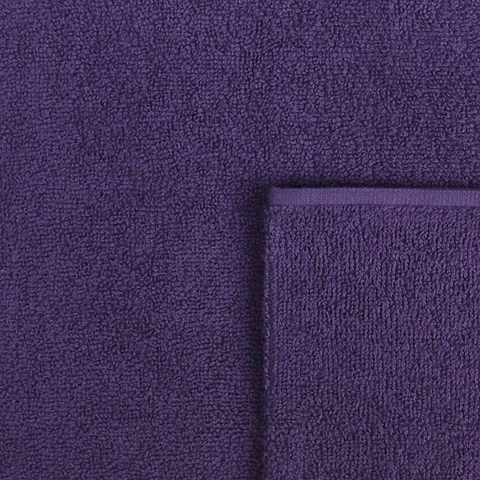 Полотенце махровое банное Fiesta Kvadrro, размер 70х130 см, цвет синий, 380 г/м2