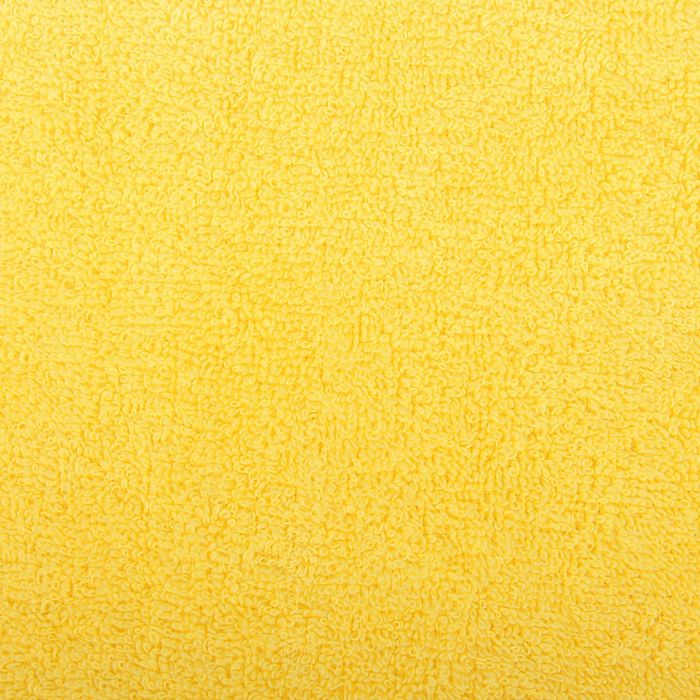 Полотенце махровое банное Fiesta Elara, размер 70х130 см, цвет жёлтый, 400 г/м2