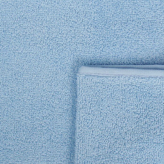 Полотенце махровое банное Fiesta Elara, размер 70х130 см, цвет голубой, 400 г/м2