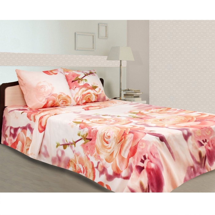 Постельное бельё 1,5 сп., Краса "Предвкушение" размер 143х215 см, 145х214 см, 70х70 см - 2 шт.