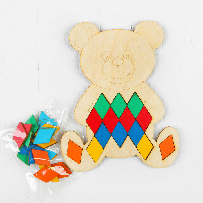 Мозаика "Мишка"