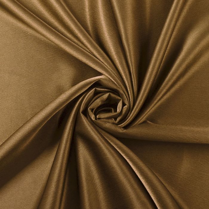 Штора портьерная "Этель" ширина 200 см, высота 250 см, цвет песочный, глянцевая