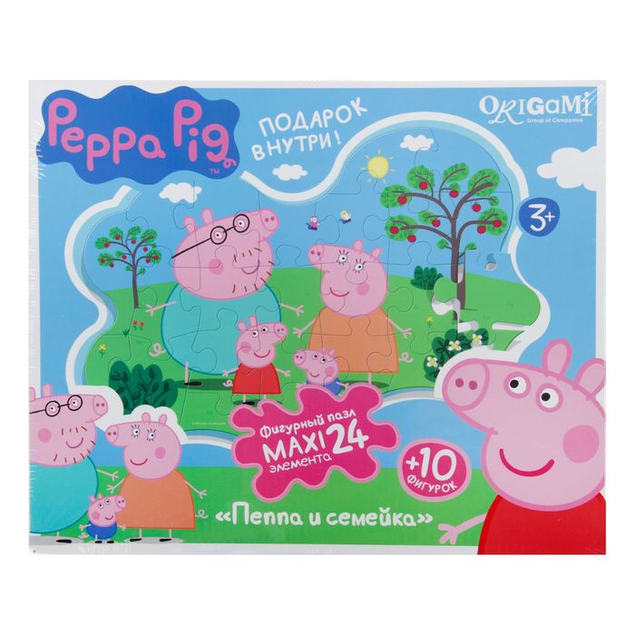 Пазл «Peppa Pig. Семья Пеппы», 24 элемента