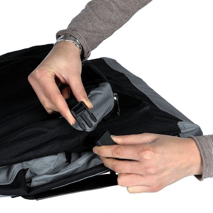 Сумка-переноска Trixie , M: 50 x 50 x 70 см, черный/серый